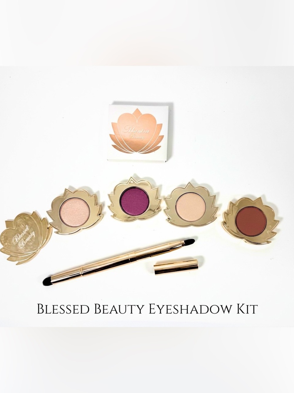 Blessed Beauty Eyeshadow Set for Green Eyes “Graceful Glimpse”